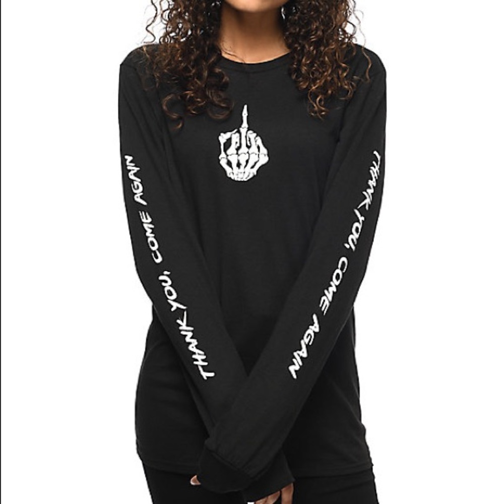 SOLD Zumiez, Thank You Come Again Long Sleeve